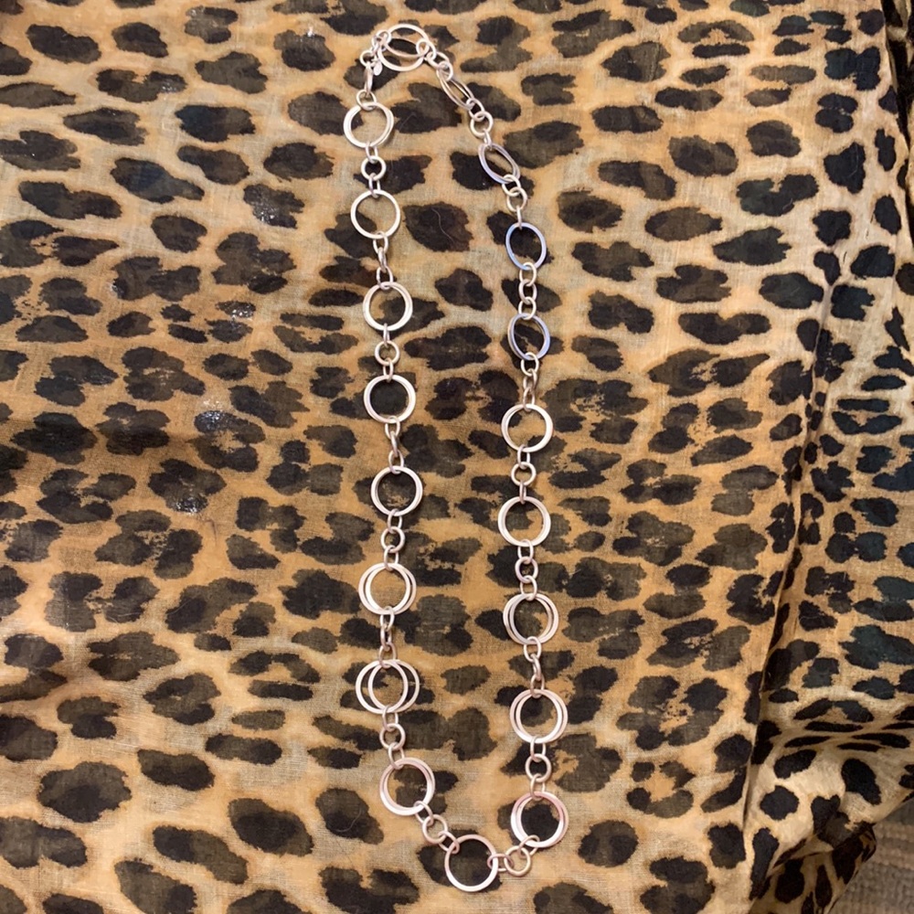 Brushed Nickel Necklace - Picture 2 of 4